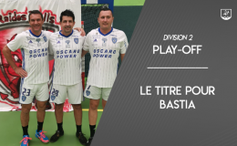 SC Bastia champion de france de d2 futnet 2020